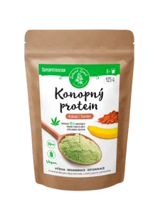 Zelená Země Konopný protein kakao a banán 125 g